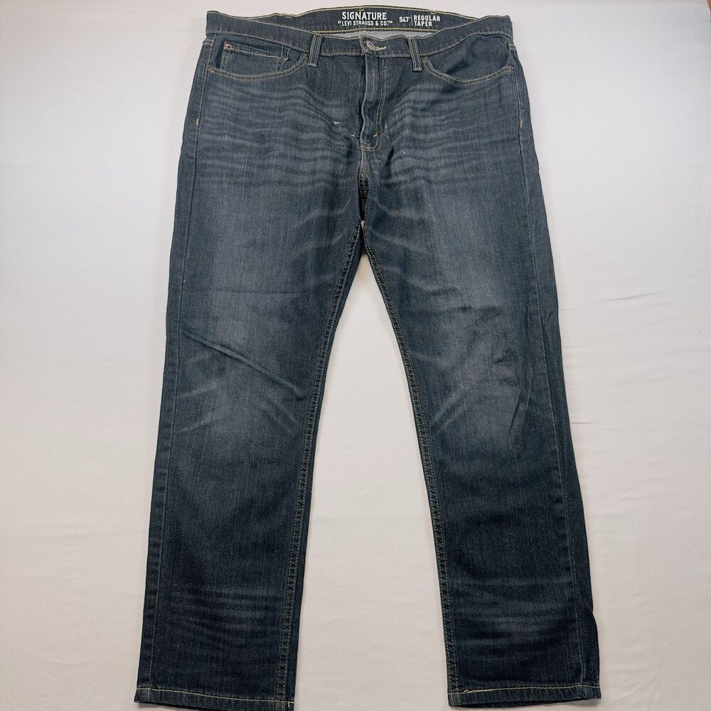 Levi's Men's Signature Strauss & Co. Regular Fit Denim Jeans 38x30 100% Cotton